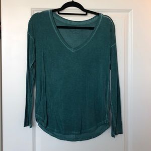 Aqua long sleeve shirt!